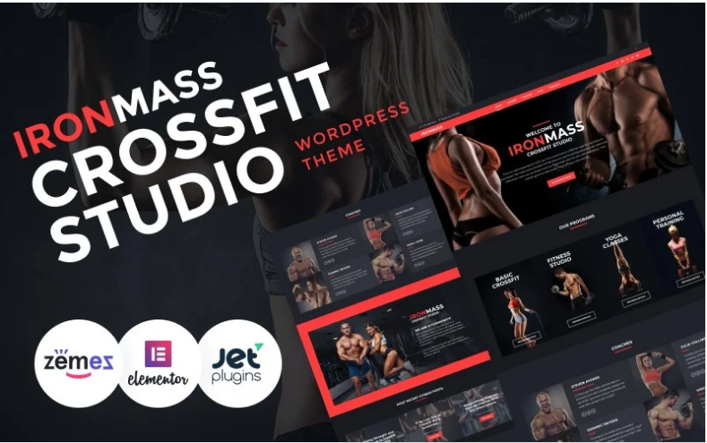 Bodybuilding Elementor WordPress Theme