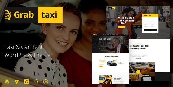 / Grab Taxi | Online Cab Service WordPress Theme