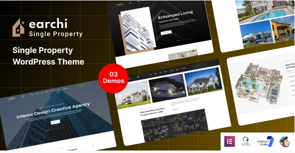 Earchi – Real Estate & Single Property WordPress Theme
