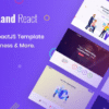 Saasland – MultiPurpose React Template For Startup Business