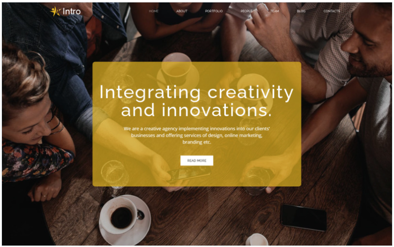 Intro – Dynamite Digital Agency HTML5 Landing Page Template