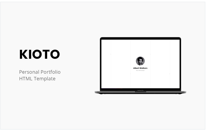 Kioto – Premium Personal Portfolio Template