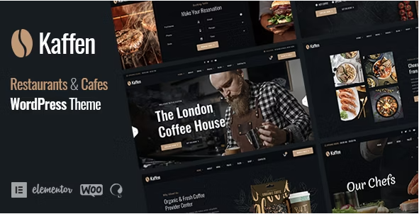 Kaffen – Restaurant & Cafe WordPress Theme
