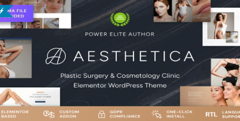 Aesthetica – Beauty Clinic WordPress Theme