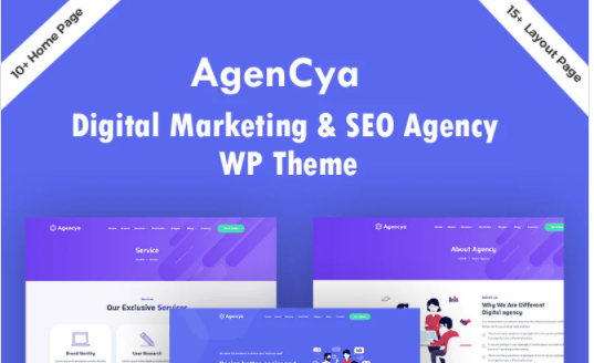 Digital Marketing & SEO Agency WordPress Theme