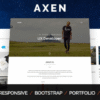 Axen – Personal Portfolio WordPress Theme