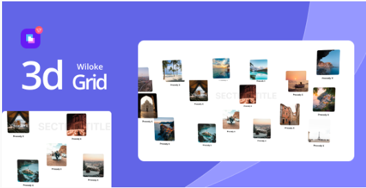 Elementor 3D Grid Addon