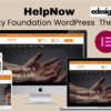 HelpNow – Charity Foundation and Donation WordPress Elementor Theme WordPress Theme