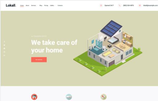 Lokall – Small Business Gutenberg WordPress Theme