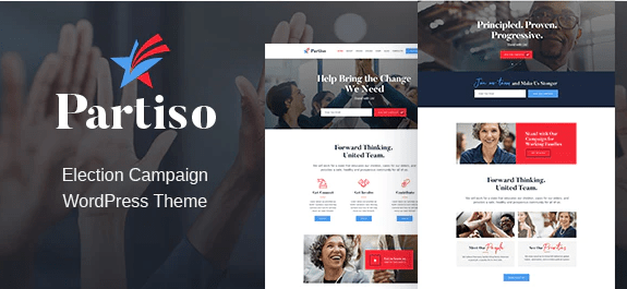 Partiso | Political WordPress Theme for Party & Candidate