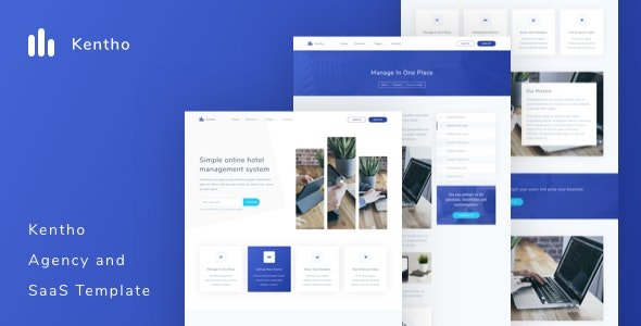 Kentho – Agency and SaaS Template
