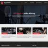 Recording Studio – Music Minimal Responsive HTML Website Template