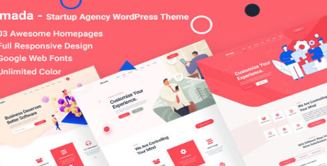 Romada – Startup Agency WordPress Theme
