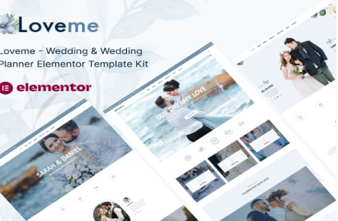 Loveme – Wedding & Wedding Planner Elementor Template Kit