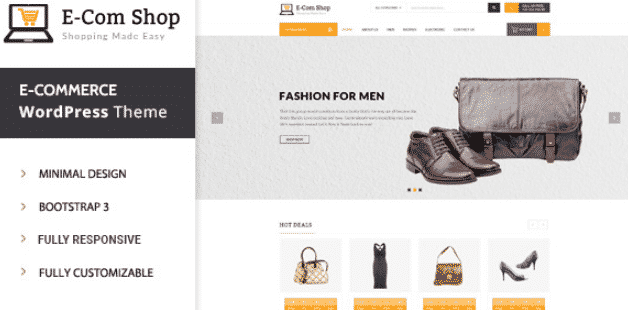 eCom – Responsive WooCommerce WordPress Theme