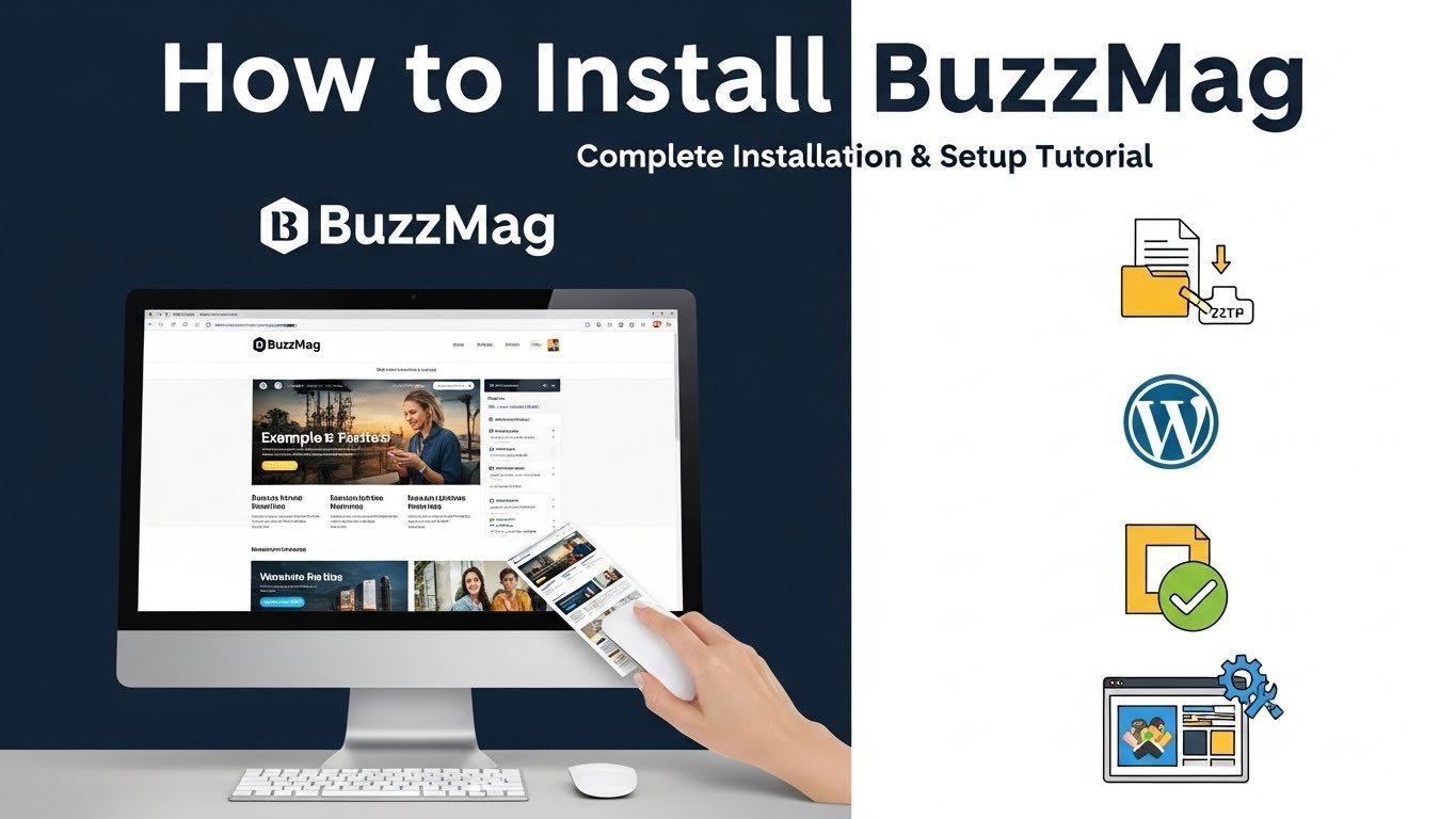 BuzzMag WordPress theme, BuzzMag theme tutorial, BuzzMag news theme, how to install BuzzMag theme, WordPress news theme, magazine WordPress theme, WordPress blog theme, WordPress theme installation, responsive WordPress theme, WordPress tutorial for beginners, news website WordPress, blog website WordPress, WordPress magazine setup