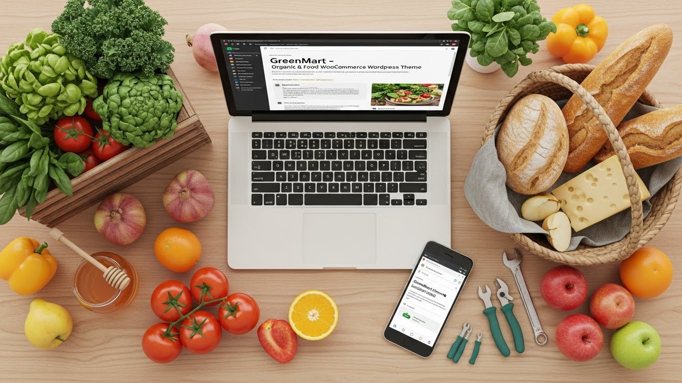 How to install GreenMart – Organic & Food WooCommerce WordPress Theme