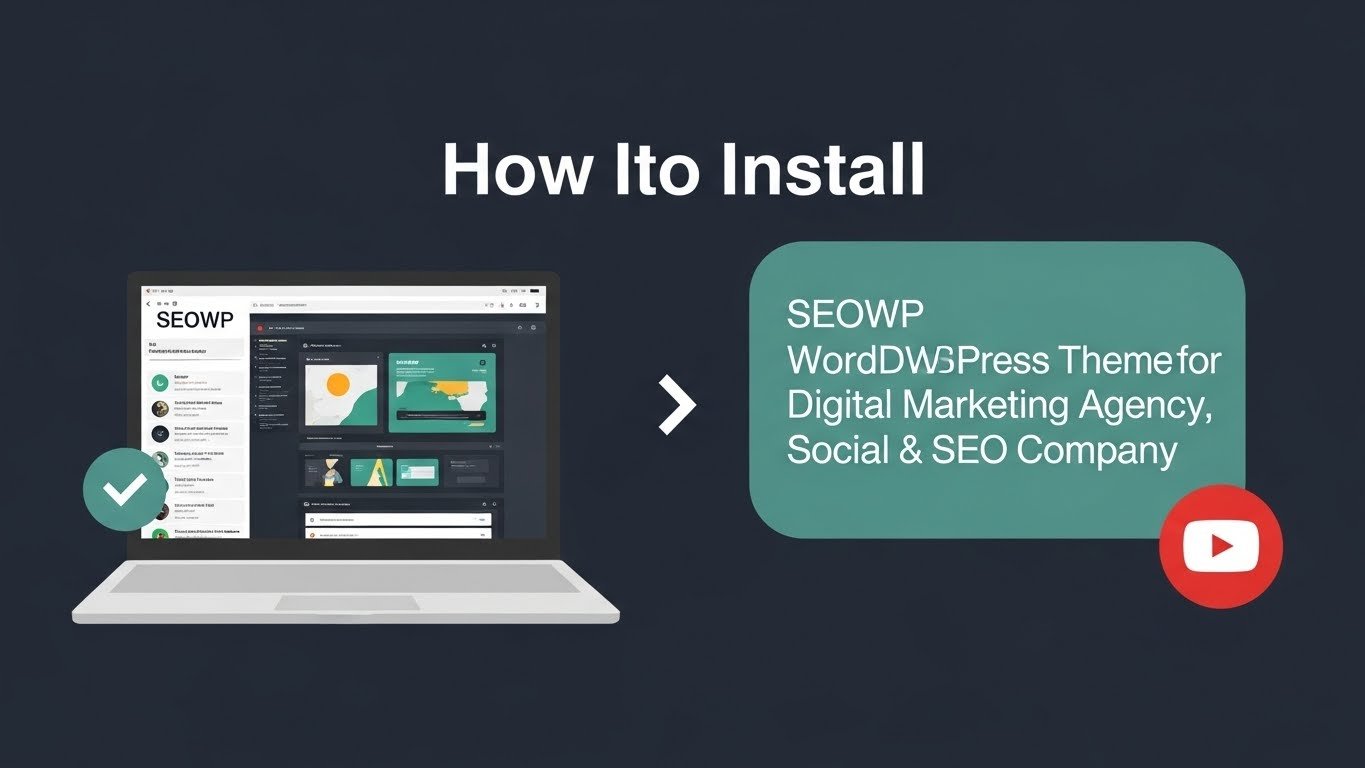 SEOWP WordPress Theme for Digital Marketing Agency, Social Media & SEO Company youtube