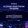Nexux – AI Saas Landing Page WordPress Theme