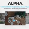 Alpha Dot – Multi Purpose WordPress Theme