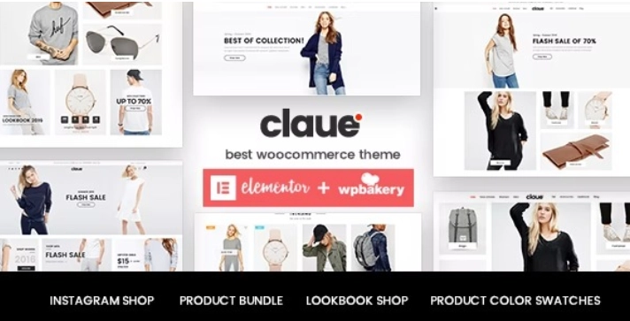 Claue – Clean, Minimal Elementor WooCommerce Theme