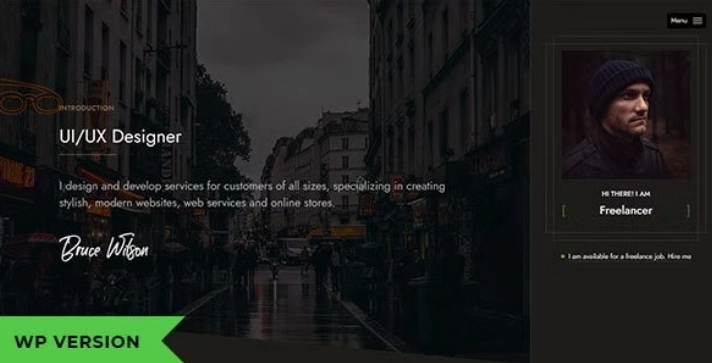 Resumo Personal Portfolio WordPress Theme