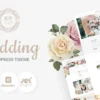 Belle Fleur – Wedding Landing WordPress Elementor Theme WordPress Theme