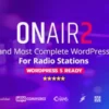 Onair2: Radio Station WordPress Theme With Non-Stop Music Player